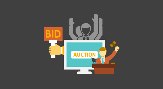 Make an auctions website
