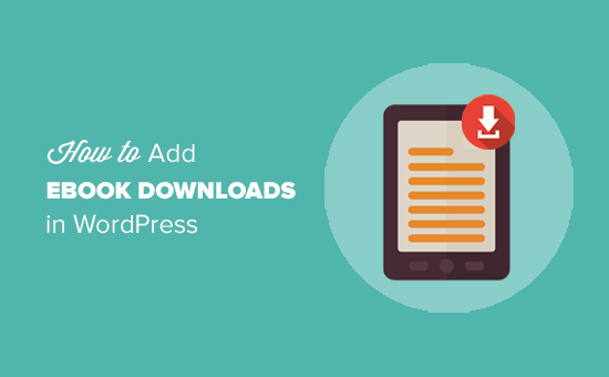 How to add ebook downloads in WordPress