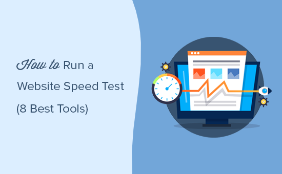Running a website speed test with proper tools