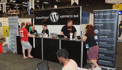SXSW WordPress Booth