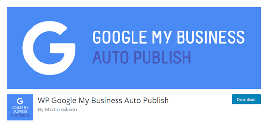 Google My Business Auto Publish plugin