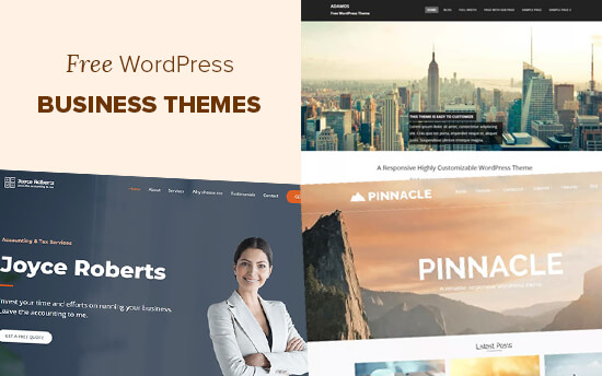 Best free WordPress business themes