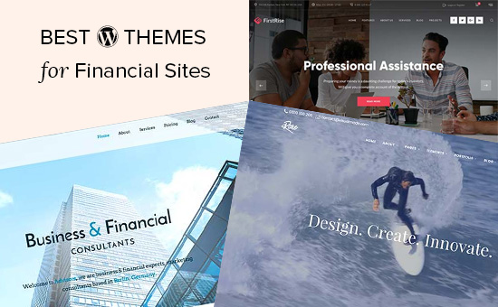 Best WordPress themes for financial sites