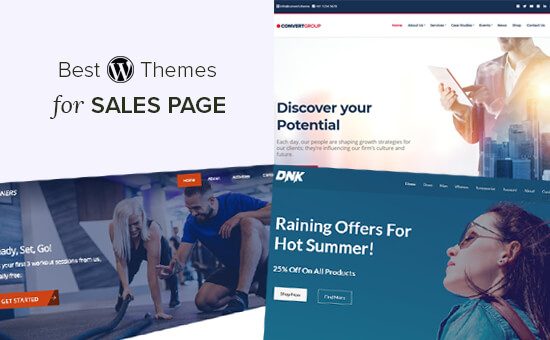Best Sales Page WordPress Themes for Marketers