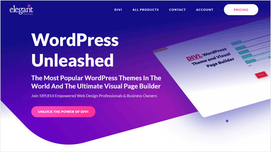 Elegant Themes - Top WordPress Theme Development Company