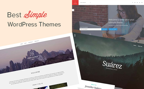 Best simple WordPress themes