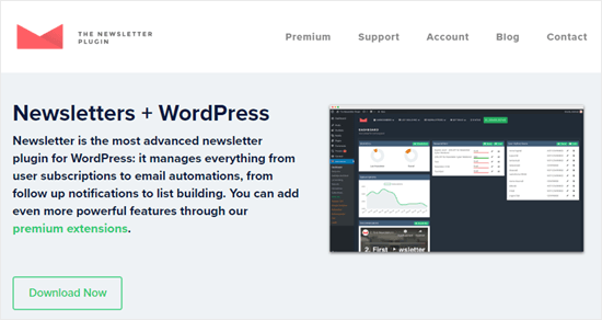 Newsletter WordPress plugin