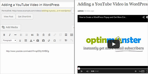 Adding your latest YouTube videos in WordPress