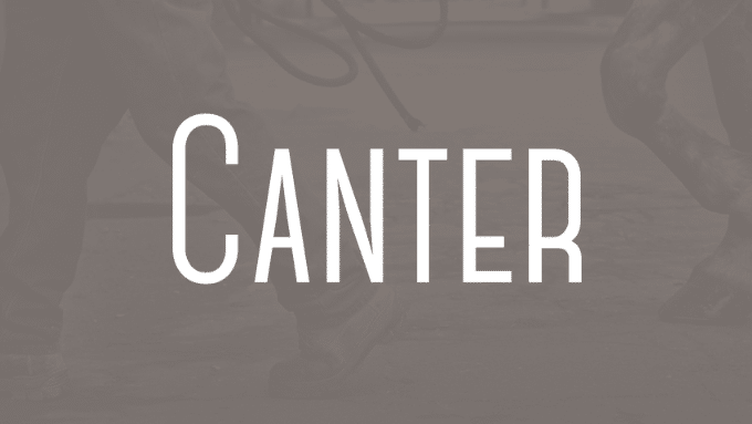 canter