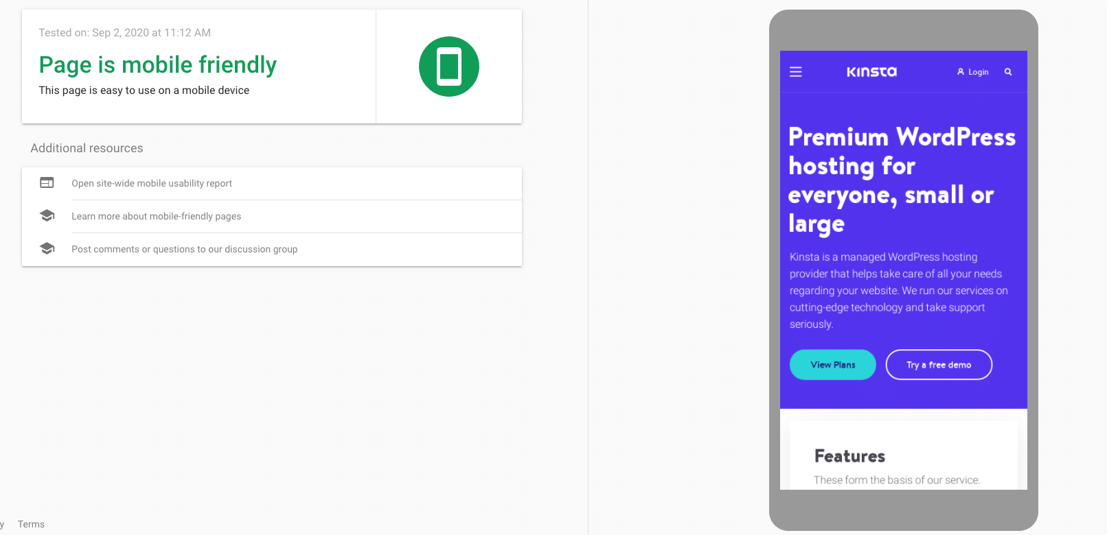 Google’s Mobile-Friendly Test