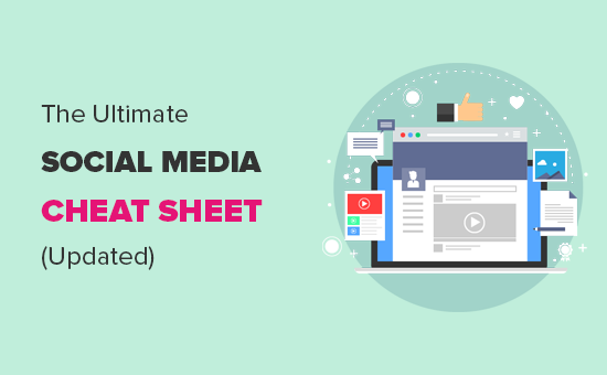 Complete social media cheat sheet for WordPress users
