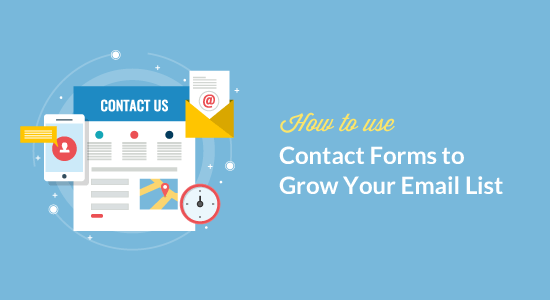 How to use Contact Forms to Grow Your Email List
