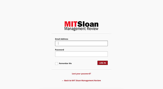 MITSLoan Management Review