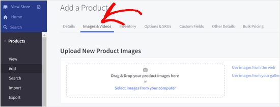 Add Product Images to BigCommerce Store