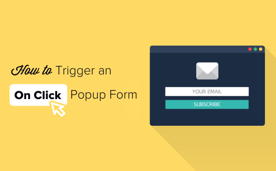 Adding an on-click popup form to your website