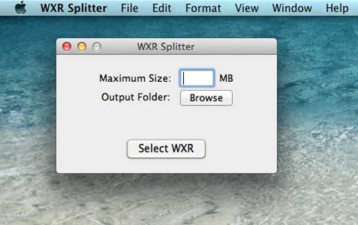 Mac WXR Splitter
