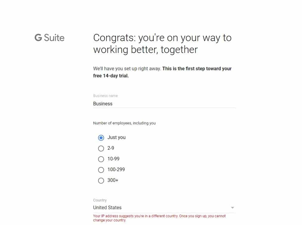 g suite signup 1