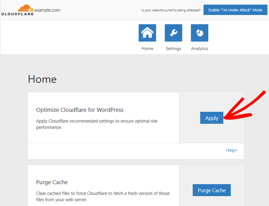 Optimize Cloudflare for WordPress