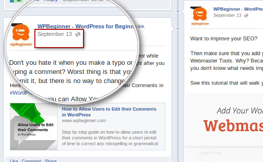 Finding Facebook public posts to embed in WordPress