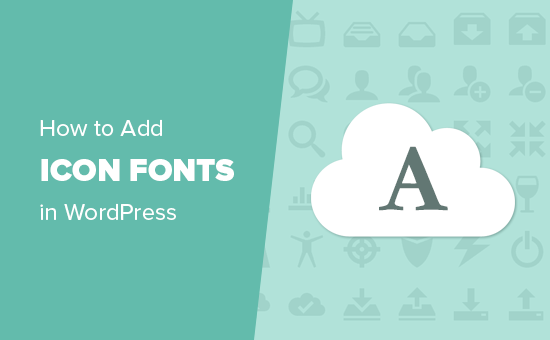 Using icon fonts with any WordPress theme
