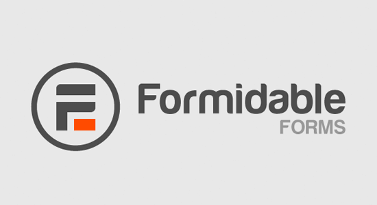 Formidable Forms Advanced WordPress form plugin