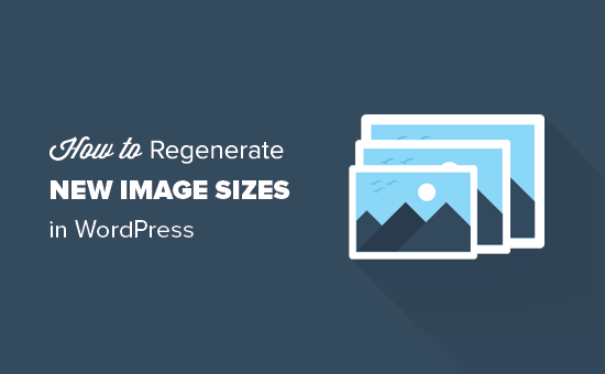 How to regenerate thumbnails and new image sizes in WordPress