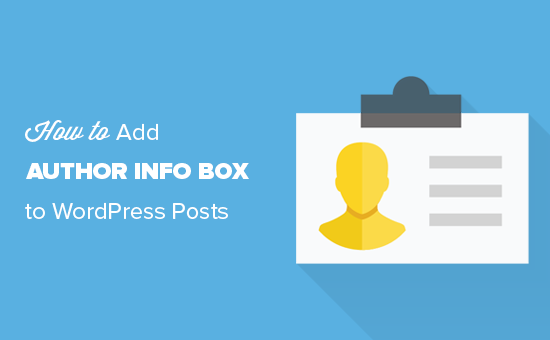 Easily add an author info section to WordPress posts