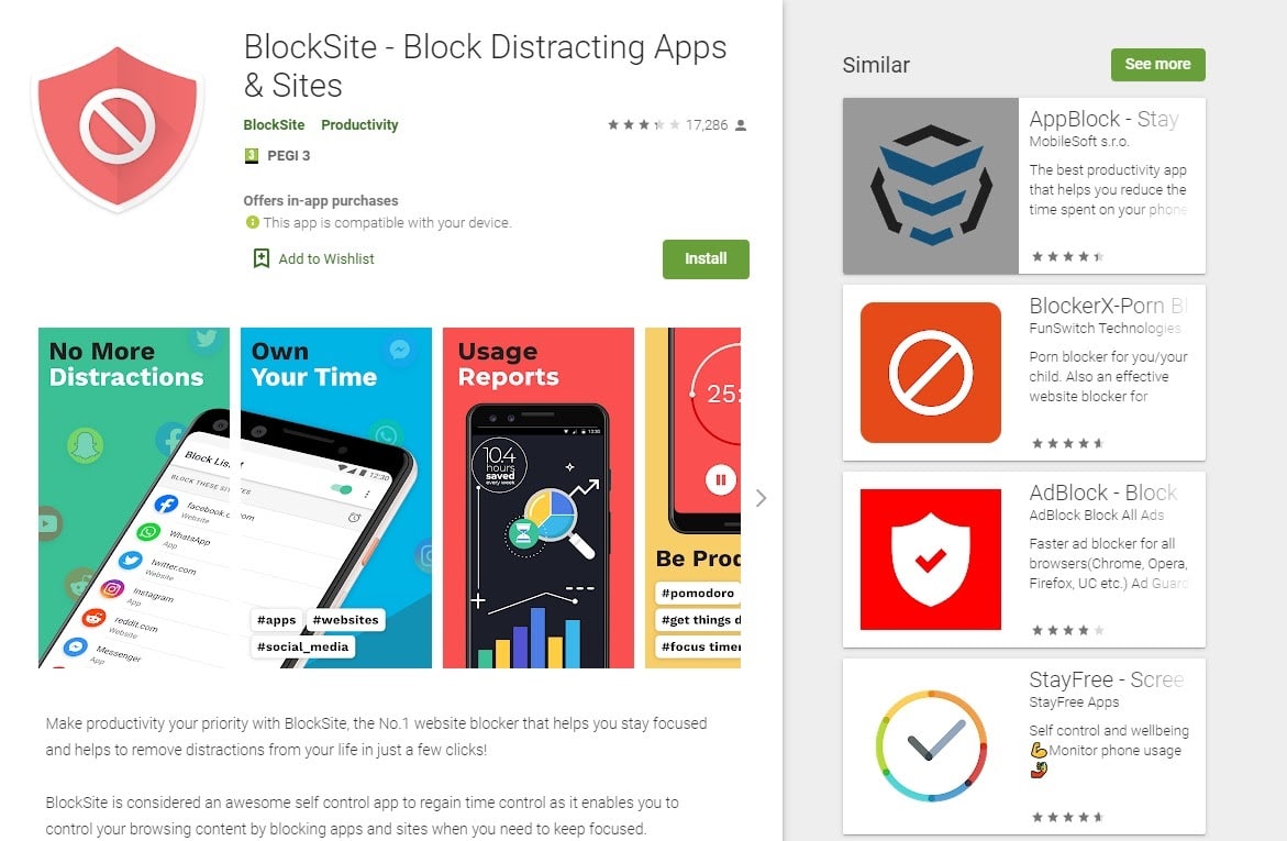 blocksite android app