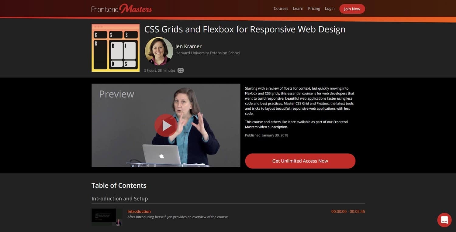 front end masters css grids flexbox responsive design